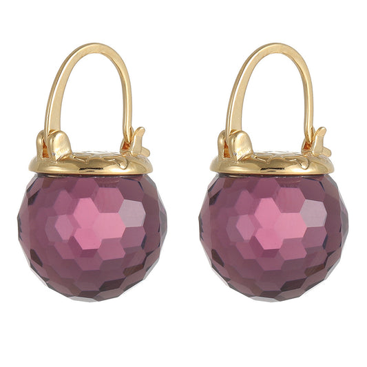 Crystal Ball Earrings